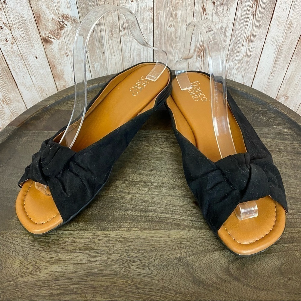 Franco Sarto Knotted Slip On Mule Size 9.5 Women